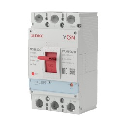 Выключатель автоматический YON max MGS630S 3P 504-630А 60кА с регулируемым термомагнитным расцепителем