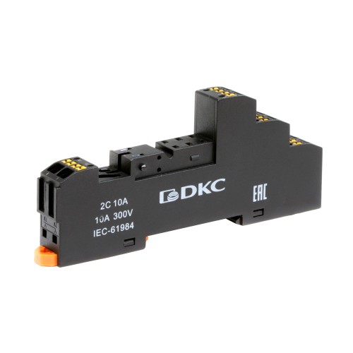 Колодка c клеммами push-in для реле на 2 группы IR-24DC/230AC-2CO