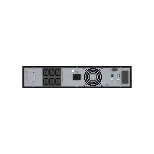 Источник бесперебойного питания Online Смолл Рэкмаунт (Small Rackmount), 1000 ВА/1000 Вт,1/1, 6xIEC C13, 1хIEC C19, EPO, USB, RS-232, Rack 2U, з/у 1А, 2x9Ач
