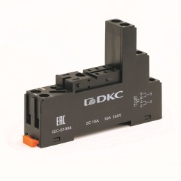 Колодка с винтовыми клеммами для реле на 2 группы IR-24DC/230AC-2CO