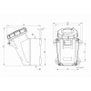 Розетка наружная IP67 32A 3P+E+N 400V