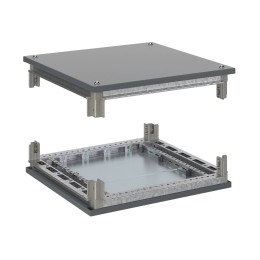 Комплект, крыша и основание, для оцинкованных шкафов CQE, 400X800 мм