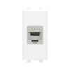 Avanti Компьютерная розетка RJ-45 без шторки      модульная кат.5е экранированная Белое облако 1    модуль