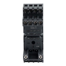 Колодка с винтовыми клеммами для реле на 4 группы IR-24DC/220DC/230AC-4CO