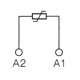 Модуль защиты, варистор, 240V AC/DC