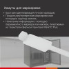 Хомут P6.6 маркировочный, белый 2,5x100, горизонтальная табличка под замком 24,5x7,8