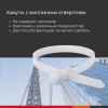 Хомут P6.6 с монтажным отверстием M4, белый 3,6x15 (100 шт./упак)