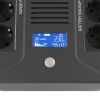 Источник бесперебойного питания line-interactive, Инфо ПДУ (Info PDU), 1000 ВА/600 Вт, 1/1,8xSchuko, LCD, 1x9Aч
