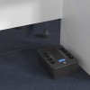 Источник бесперебойного питания line-interactive, Инфо ПДУ (Info PDU), 1000 ВА/600 Вт, 1/1,8xSchuko, LCD, 1x9Aч