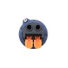 Сигнальная лампа со встроенным диодом 220В, красная, зажим Plug-In