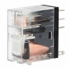 Реле миниатюрное промышленное, 2CO, коммутируемый ток 8 А, AgSnO, напряжение 230V AC, опция – светодиод