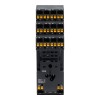 Колодка с клеммами push-in для реле на 4 группы IR-24DC/220DC/230AC-4CO