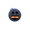 Сигнальная лампа со встроенным диодом 220В, красная, зажим Plug-In