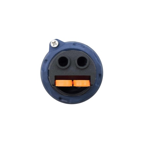 Сигнальная лампа со встроенным диодом 220В, красная, зажим Plug-In