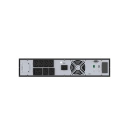 Источник бесперебойного питания Online Смолл Рэкмаунт (Small Rackmount), 2000 ВА/2000 Вт,1/1, 8xIEC C13, 1хIEC C19, EPO, USB, RS-232, Rack 2U, з/у 1А, 4x9Ач