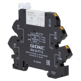 Реле интерфейсное, 1CO, коммутируемый ток 6 А, AgSnO, напряжение 230V AC/DC, push-in клеммы