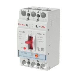 Выключатель автоматический YON max MGS125B 3P 64-80А 18кА с регулируемым термомагнитным расцепителем