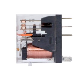 Реле миниатюрное промышленное, 2CO, коммутируемый ток 8 А, AgSnO, напряжение 24V DC, опция – светодиод