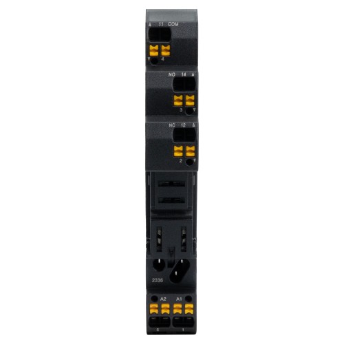 Колодка c клеммами push-in для реле на 1 группу IR-24DC/230AC-1CO