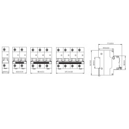 Авт.выкл. YON макс (YON max) MD125H-3PC100