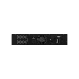 Источник бесперебойного питания line-interactive, Инфо Рэкмаунт Про (Info Rackmount Pro), 1000 ВА/800Вт,1/1, USB, RJ45, 6xIEC C13, Rack 2U, SNMP/AS400 slot, 2x7Aч
