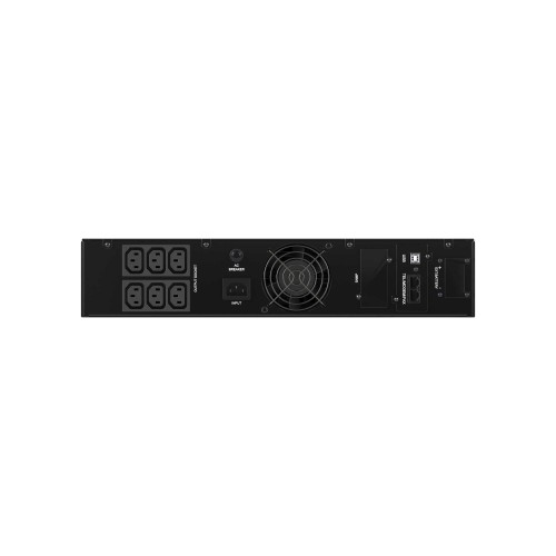 Источник бесперебойного питания line-interactive, Инфо Рэкмаунт Про (Info Rackmount Pro), 1000 ВА/800Вт,1/1, USB, RJ45, 6xIEC C13, Rack 2U, SNMP/AS400 slot, 2x7Aч