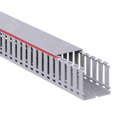 Короб перфорированный RL12 60x60 серый QUADRO