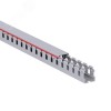 Короб перфорированный серый RL12 25x30