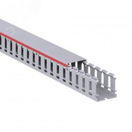 Короб перфорированный RL12 40x40 серый QUADRO