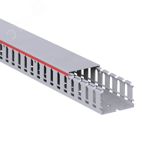 Короб перфорированный RL12 60x40 серый QUADRO