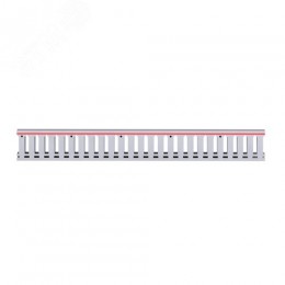 Короб перфорированный RL12 25x60 серый QUADRO