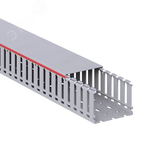 Короб перфорированный RL12 80x60 серый QUADRO