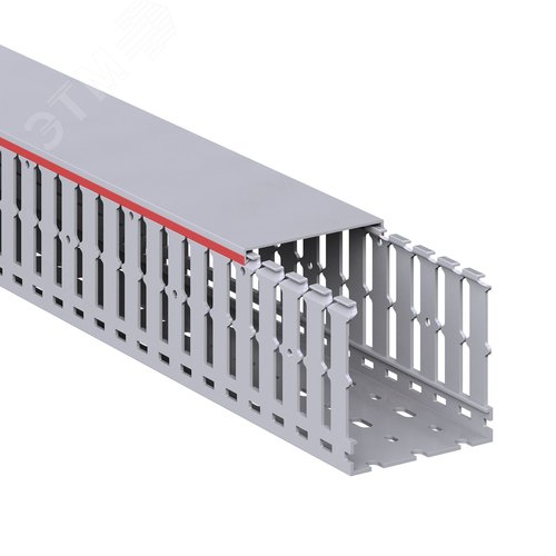 Короб перфорированный RL12 80x80 серый QUADRO