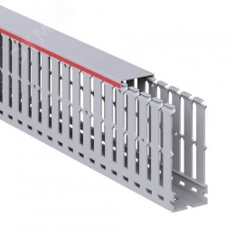 Короб перфорированный RL12 40x100 серый QUADRO