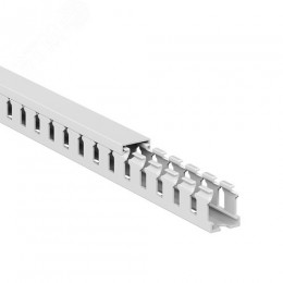 Короб перфорированный RL75 15x18 серый QUADRO