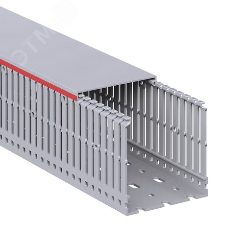 Короб перфорированный RL6 80x80 серый QUADRO