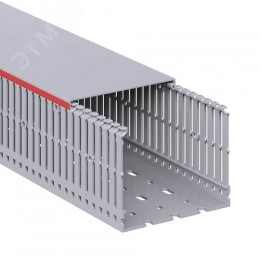 Короб перфорированный RL6 100x80 серый QUADRO