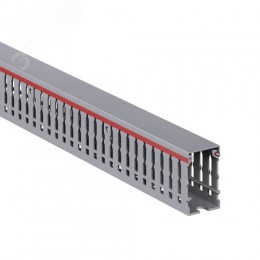 Короб перфорированный RL6 25x40 серый QUADRO