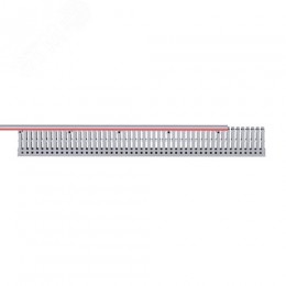 Короб перфорированный RL6 25x60 серый QUADRO