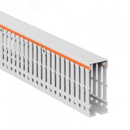 Короб перфорированный RLHF6 25x60, без галогенов, светло-серый