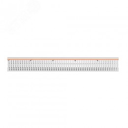 Короб перфорированный RLHF6 25x60, без галогенов, светло-серый