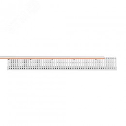 Короб перфорированный RLHF6 25x60, без галогенов, светло-серый