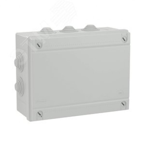 Коробка распределительная 300х220x120мм IP55 с кабельными вводами