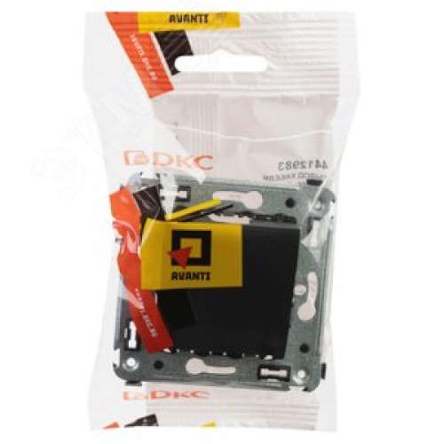 Avanti Вывод кабеля из стены Черный матовый