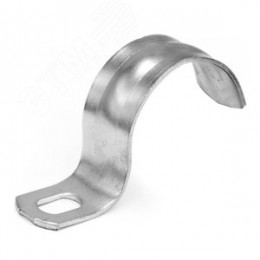 Держатель оцинкованный односторонний 25-26мм