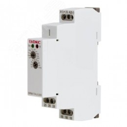 Реле времени, задержка включения, конфигурация контакта 2CO, AC/DC 12-240 В