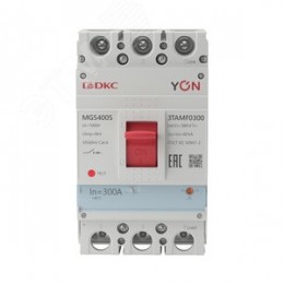 Выключатель автоматический YON MGS400 3P 240-300 A 60 kA
