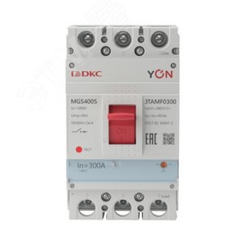 Выключатель автоматический YON MGS400 3P 240-300 A 60 kA
