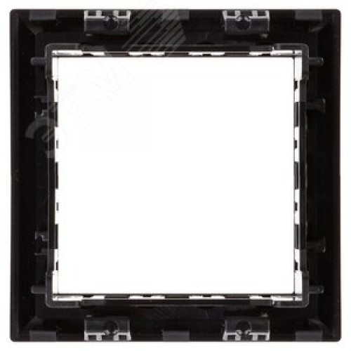 Avanti Рамка-суппорт черная для In-liner Front, 2 модульная