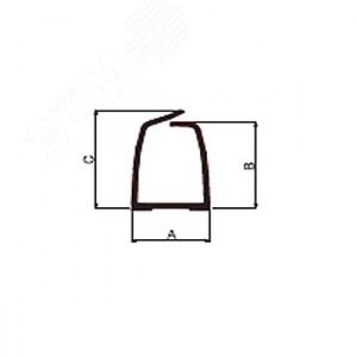 Миниканал перфорированный, гибкий, самоклеящийся, FD32